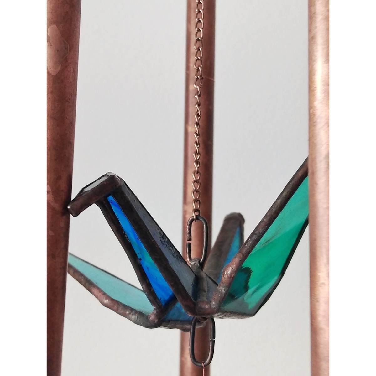 Åsa Maria Hermansson - Glass and metal art - Wind chime