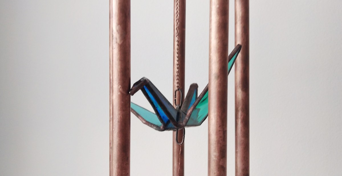 Åsa Maria Hermansson - Glass and metal art - Wind chime